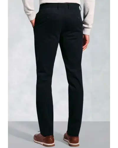 Fit Trousers Brook Taverner Regular Fit Bolt Navy Italian Fine Twill Stretch Cotton Chinos £62.00