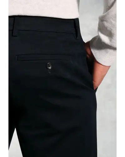 Fit Trousers Brook Taverner Regular Fit Bolt Navy Italian Fine Twill Stretch Cotton Chinos £62.00