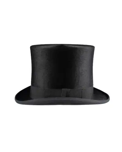 Top Hats Christys Hats Luxury Black Fur Felt Melusine Taller Top Hat-CH-CST100007BLAC-55 £265.00