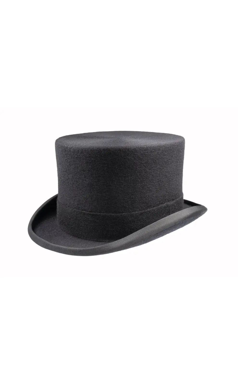 Top Hats Christys Hats Wool Felt Top Hat-CH-CST100006BLAC-55 £123.00