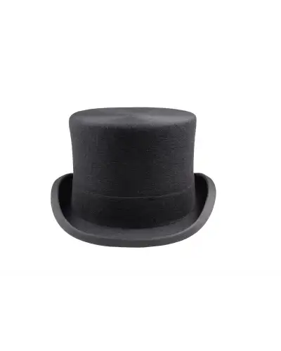 Top Hats Christys Hats Wool Felt Top Hat-CH-CST100006BLAC-55 £123.00