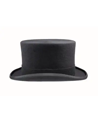 Top Hats Christys Hats Wool Felt Top Hat-CH-CST100006BLAC-55 £123.00