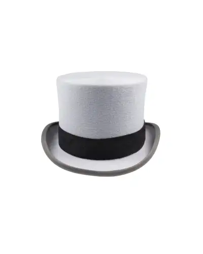 Top Hats Christys Hats Wool Felt Top Hat-CH-CST100006BLAC-55 £123.00