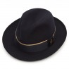 Sallis Epsom Double Hooded Fur Felt Trilby Hat