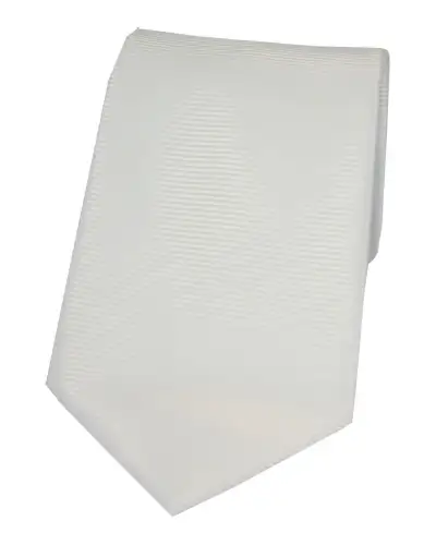 Polyester Ties Soprano Ties Soprano White Horizontal Ribbed Polyester Tie £9.00