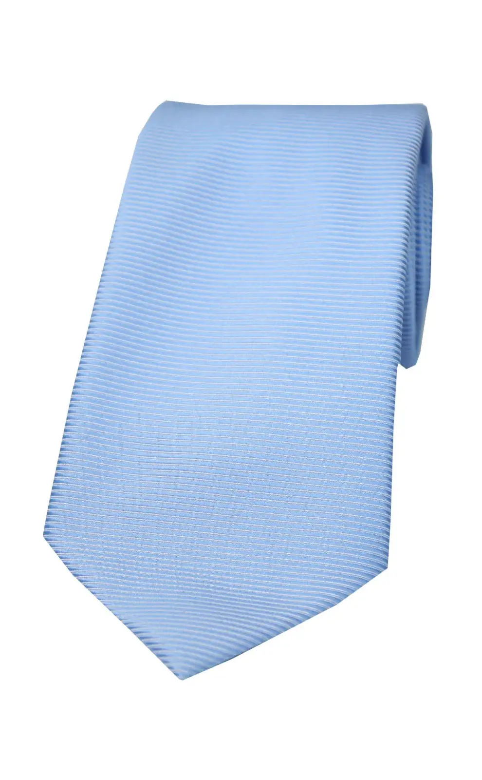 Polyester Ties Soprano Ties Soprano Sky Blue Horizontal Ribbed Polyester Tie £15.00