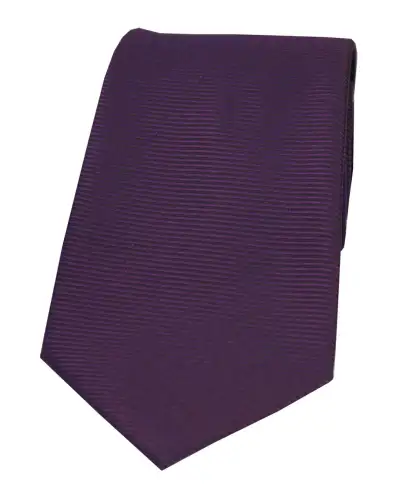 Polyester Ties Soprano Ties Soprano Purple Horizontal Ribbed Polyester Tie £15.00