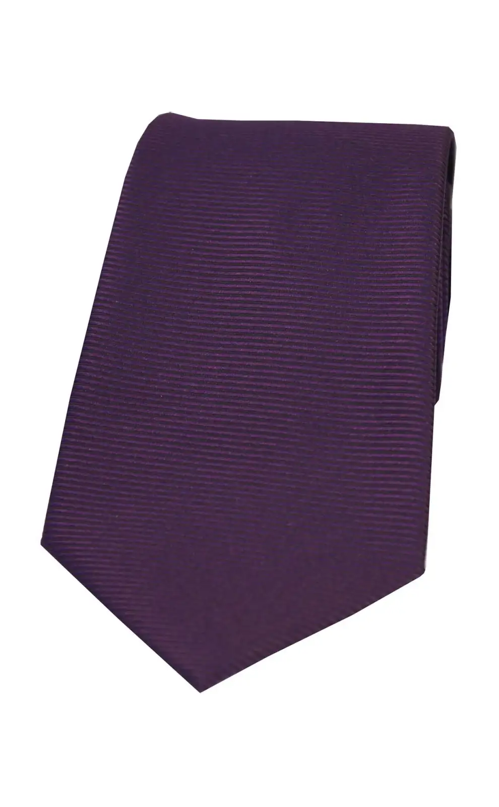 Polyester Ties Soprano Ties Soprano Purple Horizontal Ribbed Polyester Tie £15.00