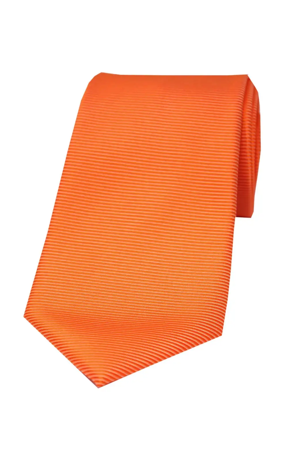 Polyester Ties Soprano Ties Soprano Orange Horizontal Ribbed Polyester Tie £15.00