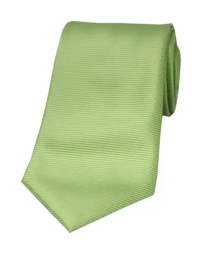 Polyester Ties Soprano Ties Soprano Lime Green Horizontal Ribbed Polyester Tie £15.00