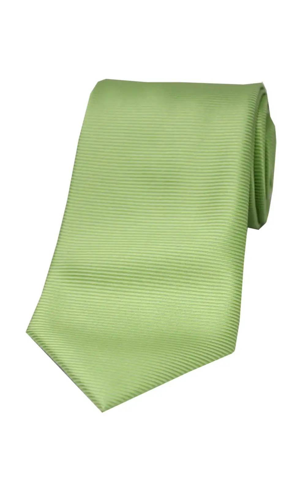 Polyester Ties Soprano Ties Soprano Lime Green Horizontal Ribbed Polyester Tie £15.00