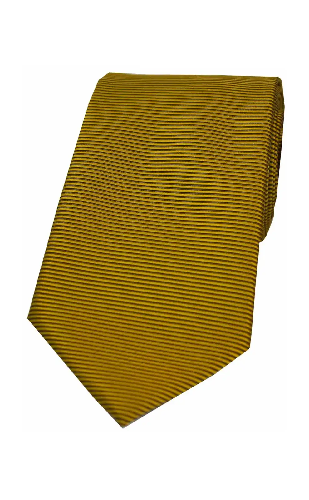 Polyester Ties Soprano Ties Soprano Dark Gold Horizontal Ribbed Polyester Tie £15.00