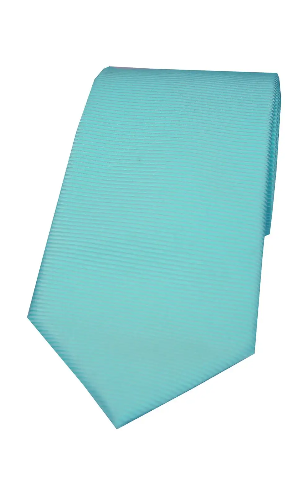 Polyester Ties Soprano Ties Soprano Cyan Horizontal Ribbed Polyester Tie £9.00