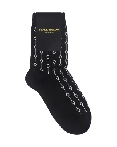 Women PEPER HAROW Beads Womens Socks - Black £15.00