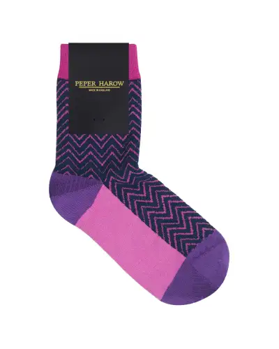 Women PEPER HAROW Metaverse Womens Socks - Purple-PH-8558090289326 £15.00