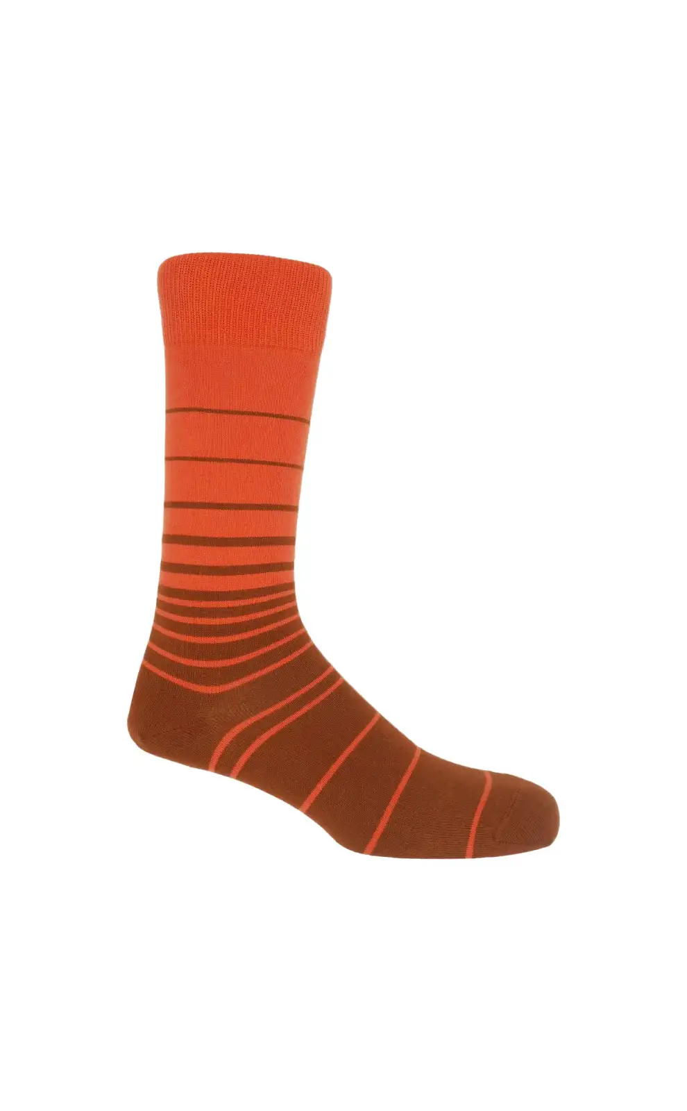 Men PEPER HAROW Retro Stripe Mens Socks - Orange £16.00