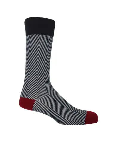 Men PEPER HAROW Lux Taylor Mens Socks - Black-PH-7577227362478 £16.00