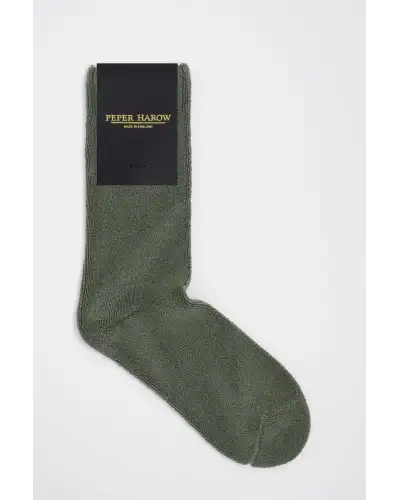 Men PEPER HAROW Ribbed Cuff Mens Bed Socks - Grey £15.00