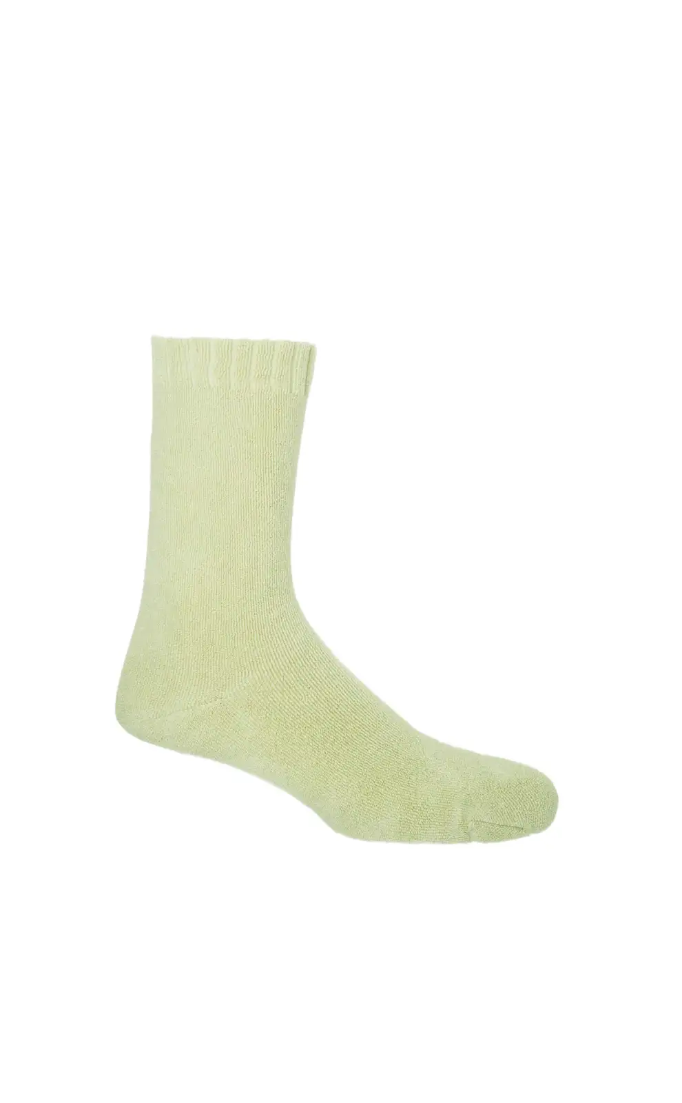 Men PEPER HAROW Ribbed Cuff Mens Bed Socks - Cream £15.00