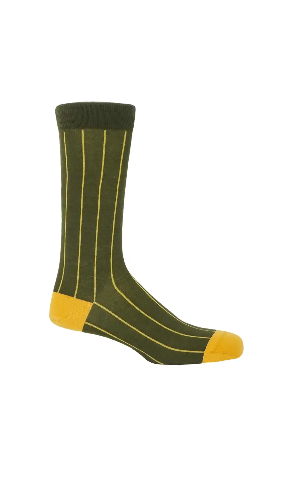 Men PEPER HAROW Pin Stripe Mens Socks - Green £16.00