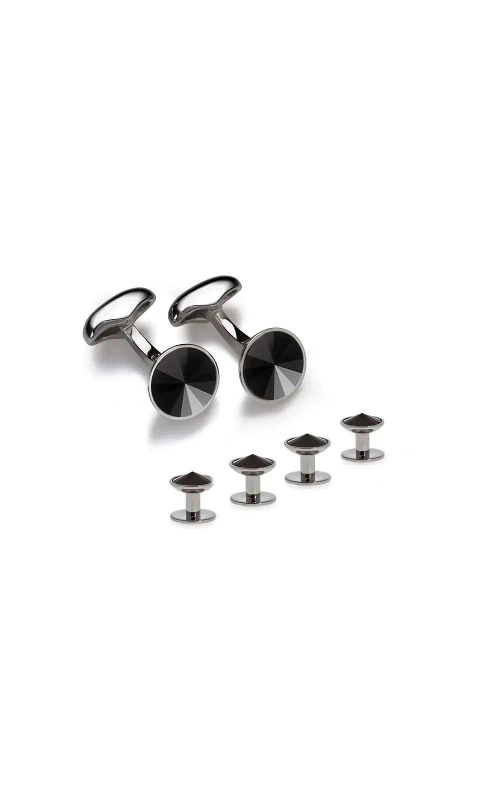 Stud & Cufflink Sets Babette Wasserman Galileo Stud and Cufflink Set Jet £139.00