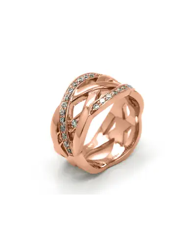 Rings Babette Wasserman Poison Ivy Ring Rose Gold £107.00