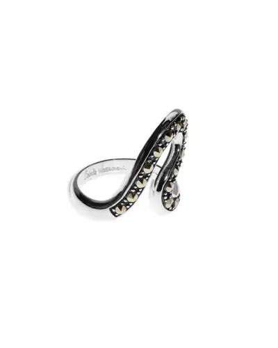 Rings Babette Wasserman Curvy Ring Silver £79.00