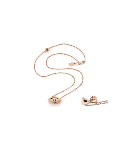 Necklaces Babette Wasserman Poison Capsule Necklace Rose Gold £222.00