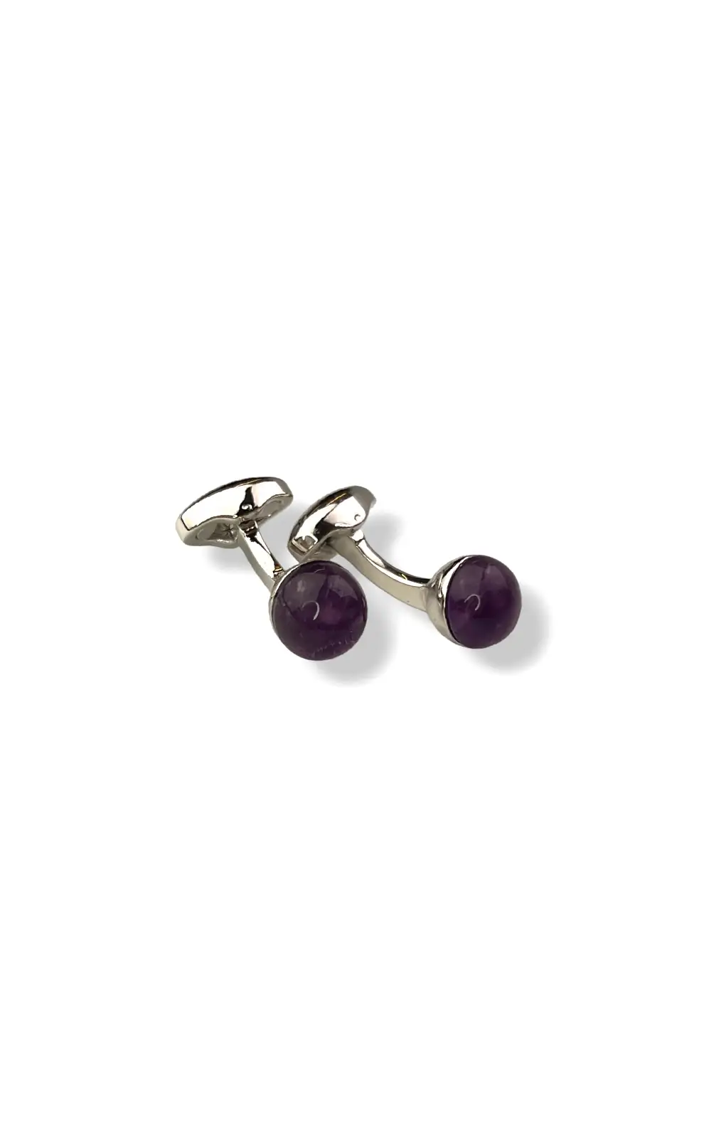 Cufflinks Babette Wasserman Power Orb Cufflinks Amethyst £93.00