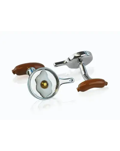 Cufflinks Babette Wasserman Egg And Sausage Cufflinks £88.00