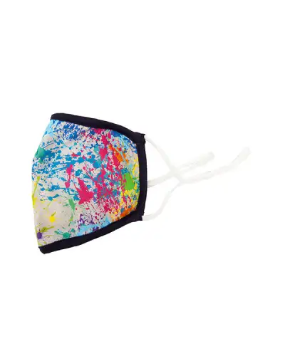 Contemporary Fox and Chave Paint Splash Face Mask £11.00