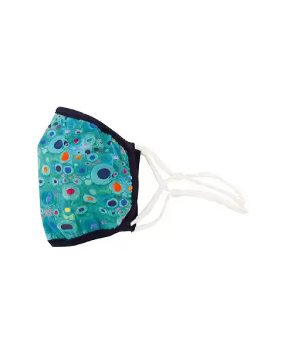 Royal Birthday Fox and Chave Klimt Turquoise Face Mask £11.00