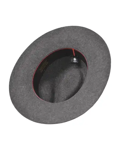 Fedora Hats Christys Hats Wool Felt Fedora In Dark Grey Mix-CH-CWF100438-6L £63.00