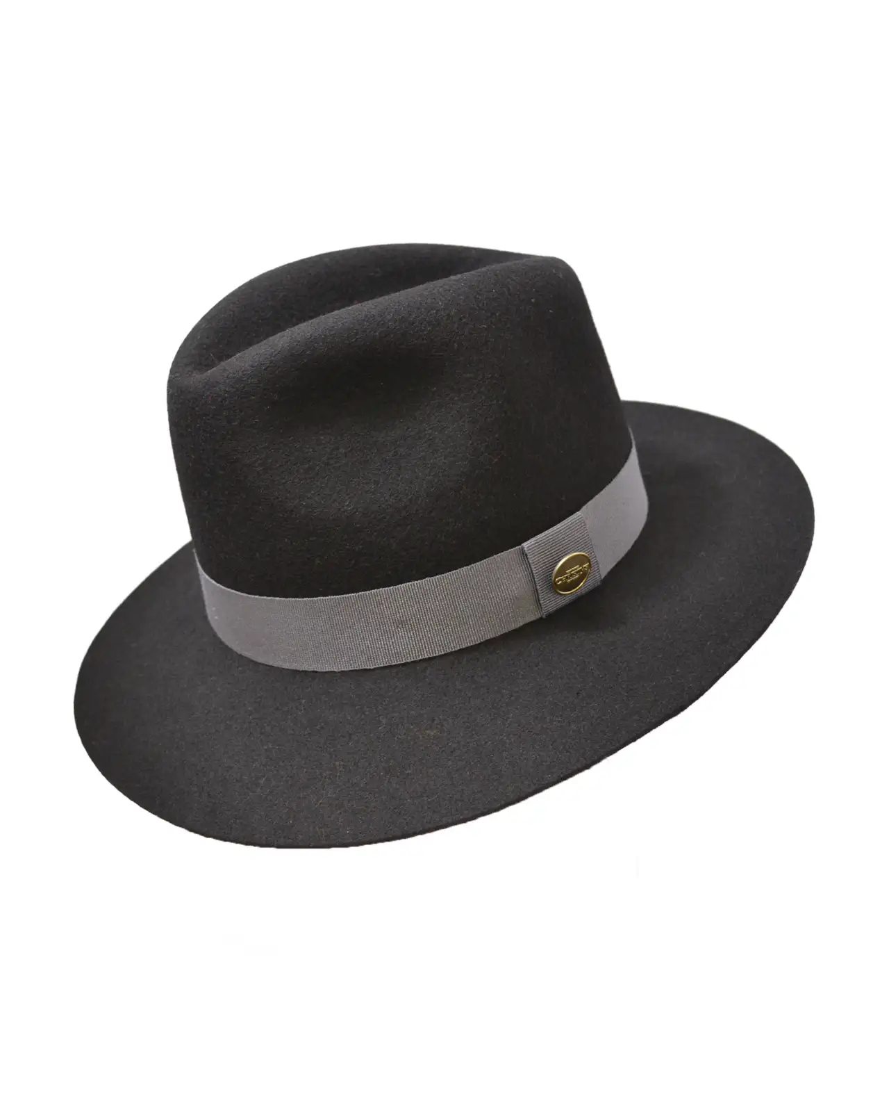 Fedora Hats Christys Hats Wool Felt Fedora In Black-CH-CWF100438-18M £63.00