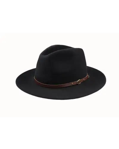 Hats Christys Hats Christys Crushable Safari-CH-CWF100008-BLACK-M 57CM £38.00