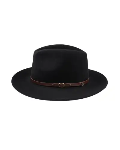 Hats Christys Hats Christys Crushable Safari-CH-CWF100008-BLACK-M 57CM £38.00
