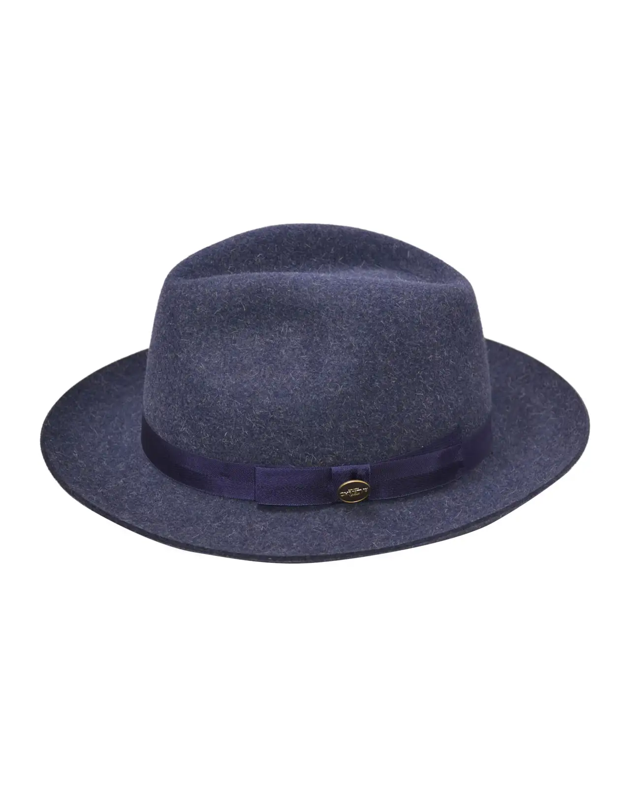 Trilbies & Pork Pies Christys Hats Fur Felt Trilby In Blue Mix £113.00