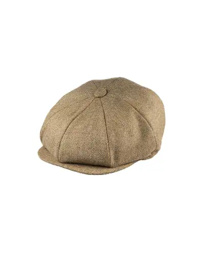 Caps & Flat Caps Christys Hats Lovat Mill Teviot Tweed Made In England 8 Piece Cap-CH-CSK100874HEAT-59 £79.00