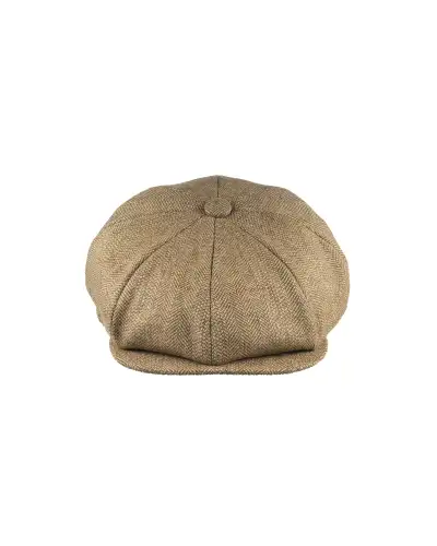 Caps & Flat Caps Christys Hats Lovat Mill Teviot Tweed Made In England 8 Piece Cap-CH-CSK100874HEAT-59 £79.00