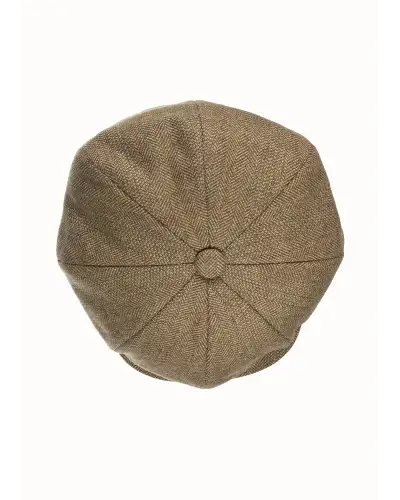 Caps & Flat Caps Christys Hats Lovat Mill Teviot Tweed Made In England 8 Piece Cap-CH-CSK100874HEAT-59 £79.00