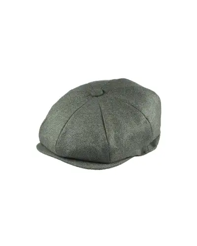 Caps & Flat Caps Christys Hats Lovat Mill Teviot Tweed Made In England 8 Piece Cap-CH-CSK100874HEAT-59 £79.00