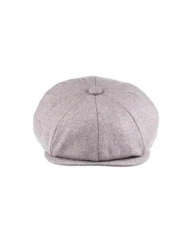 Caps & Flat Caps Christys Hats Lovat Mill Teviot Tweed Made In England 8 Piece Cap-CH-CSK100874HEAT-59 £79.00