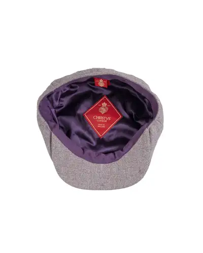 Caps & Flat Caps Christys Hats Lovat Mill Teviot Tweed Made In England 8 Piece Cap-CH-CSK100874HEAT-59 £79.00