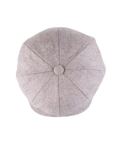 Caps & Flat Caps Christys Hats Lovat Mill Teviot Tweed Made In England 8 Piece Cap-CH-CSK100874HEAT-59 £79.00