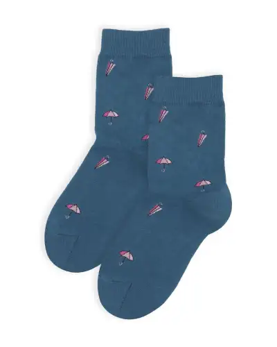 Women PEPER HAROW Umbrella Womens Socks - Blue £15.00