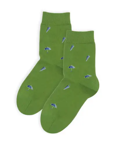Women PEPER HAROW Umbrella Womens Socks - Green £15.00