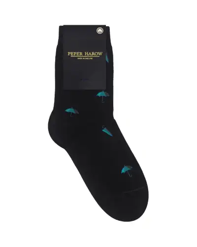 Women PEPER HAROW Umbrella Womens Socks - Black £15.00