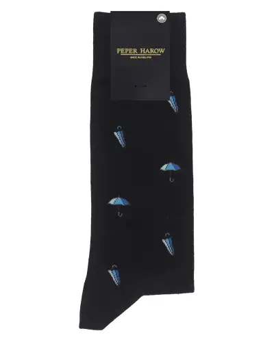 Men PEPER HAROW Umbrella Mens Socks - Black £17.00