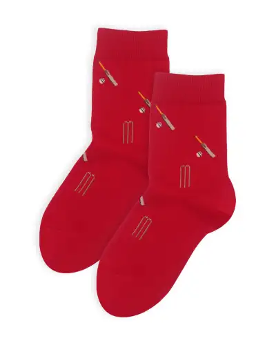 Women PEPER HAROW Cricket Womens Socks - Red £15.00
