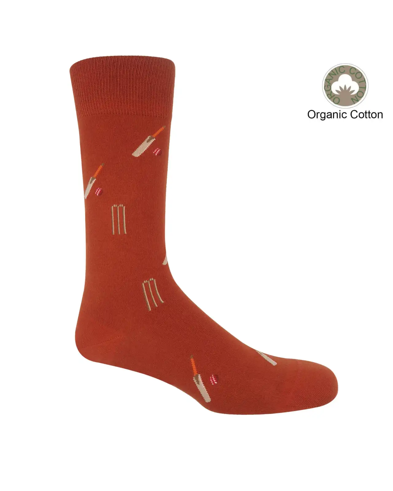 Men PEPER HAROW Cricket Mens Socks - Orange £17.00